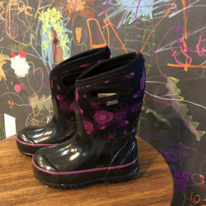 Kids Girls Bogs Sz 9
